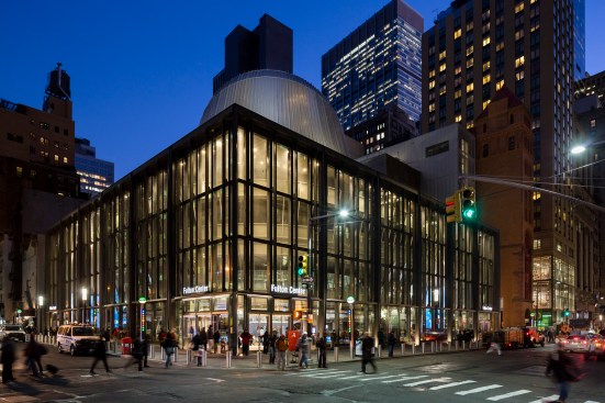 Fulton Center and Sky Reflector-Net, New York