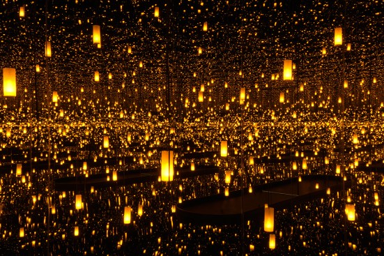 "Infinity Mirrored Room – Aftermath of Obliteration of Eternity" (2009) at the Hirshhorn