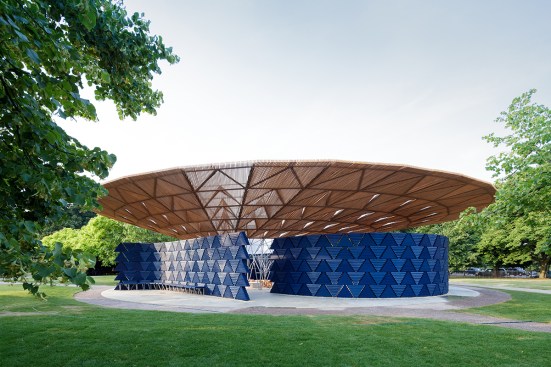 Kéré's Serpentine Pavilion in London