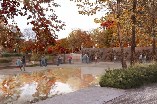 Revised design (June 2017). Submitted to National Capital Planning Commission in July 2017.