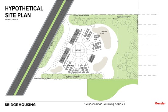 Site Plan, Option 2