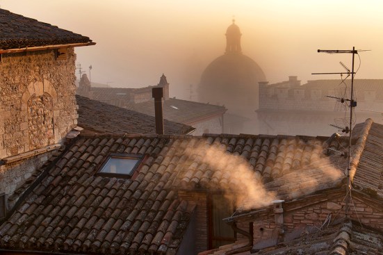 "Morning Mist" (Assisi, Italy)