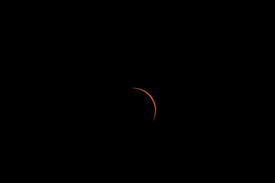 The 2017 Solar Eclipse at 10 seconds as seen by Brian Robertson from the Shaw Nature Reserve in Gray Summit, Mo.