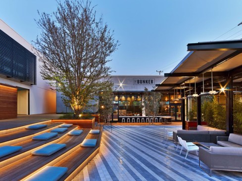 Tech Hub Backlot Landscape, Los Angeles