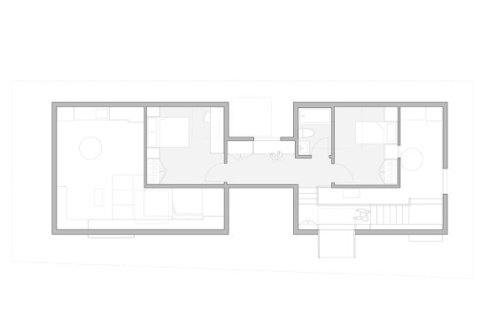 Second-floor plan