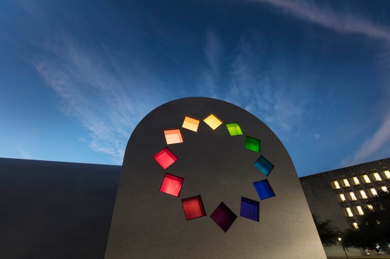 Ellsworth Kelly's Austin at the Blanton Museum of Art in Austin, Texas