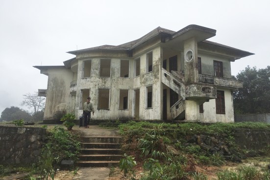 Abandoned villas, Bach Mã, Hue, Vietnam, 2018. From the 2018 Graham Foundation Individual Grant to Cyril Eberle, Phi Yen Nguyen, Huong Dieu Pham, and Hoanh Tran for "Hue’s Urban Artifacts—Tracing a Forgotten Past."