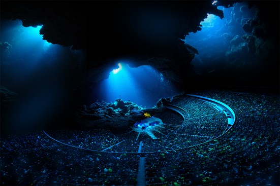 Audiences will be immersed in multi-sensory environments that can be as vast as the ocean or as deep as the forest.