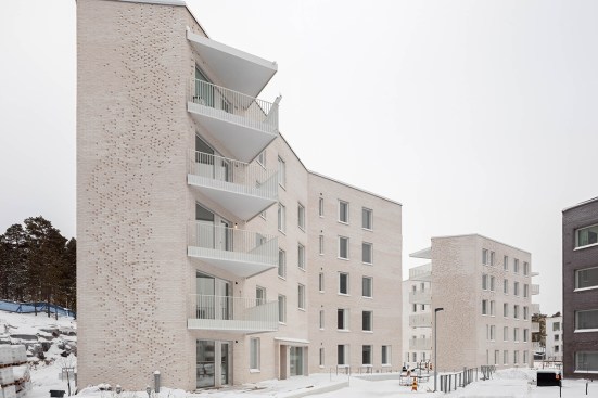 Lorentzinpuisto apartments in Helsinki, Finland designed by Playa Architects