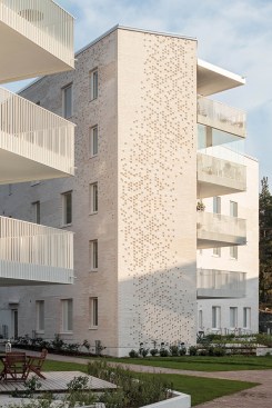 Lorentzinpuisto Apartments in Helsinki, Finland designed by Playa Architects.