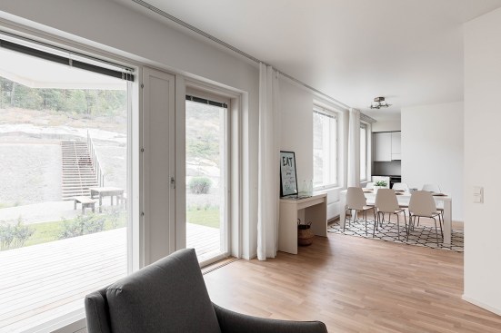 Lorentzinpuisto Apartments in Helsinki, Finland designed by Playa Architects.