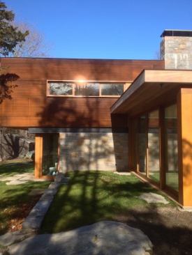 Stonington Residence, a 2013 renovation of a mid-century modern residence in Stonington, Conn.