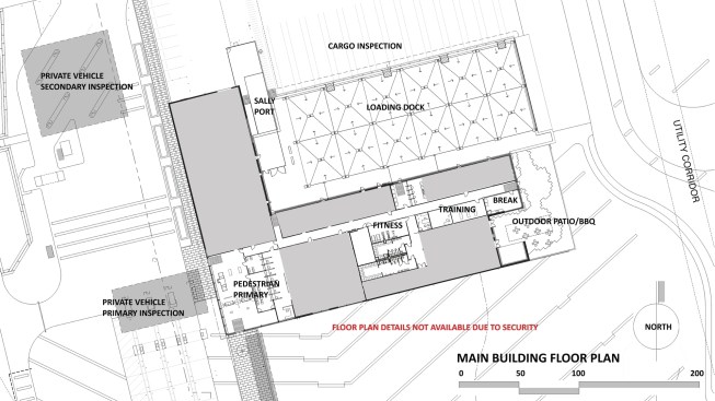 Columbus Land Port of Entry in Columbus, N.M., designed by Richter Architects.
