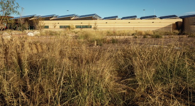 Columbus Land Port of Entry in Columbus, N.M., designed by Richter Architects.