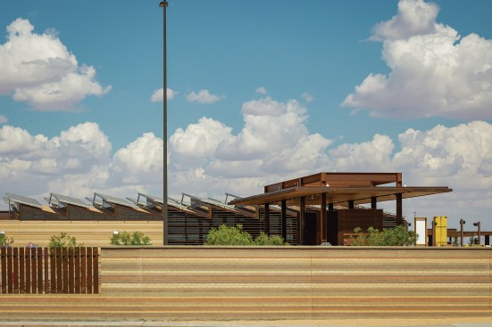 Columbus Land Port of Entry in Columbus, N.M., designed by Richter Architects.