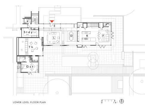 The project's lower level plan.