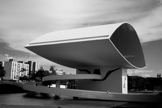 Oscar Niemeyer Museum, Curitiba, Brazil, 2002.
