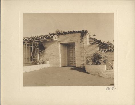 Cliff May, Smith house, 1935  Photograph by W.P. Woodcock