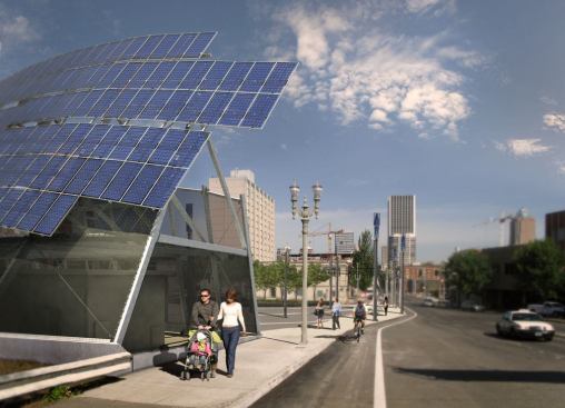 Trimet South Terminus, Portland, OR.