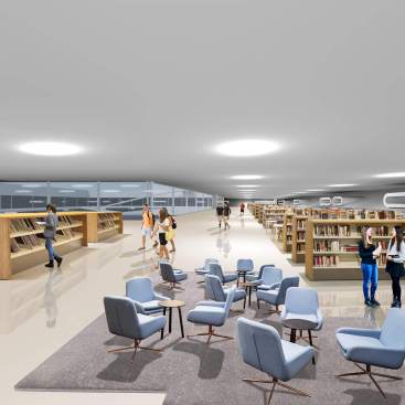 The new National Library of Cairo