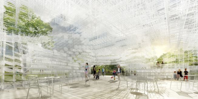 Sou Fujimoto, 2013 Serpentine Pavilion proposal.