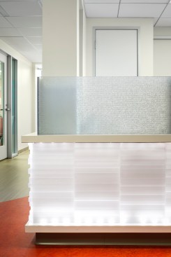 The+librarian%27s+desk+was+designed+to+resemble+a+book+with+side-lit+resin+panels+as+its+pages