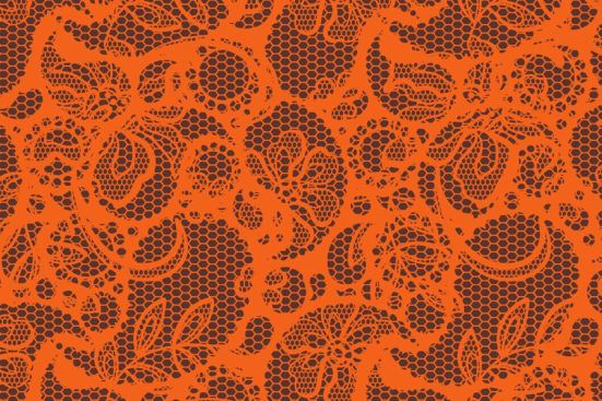 Oren Sherman, orange lace