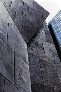 The American Folk Art Museum, New York, by Tod Williams Billie Tsien Architects.