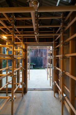 Walking through the moktankan structure