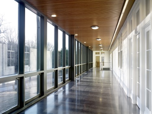 Daylighting is prevalent throughout the school