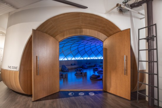 Entry of the mediation dome