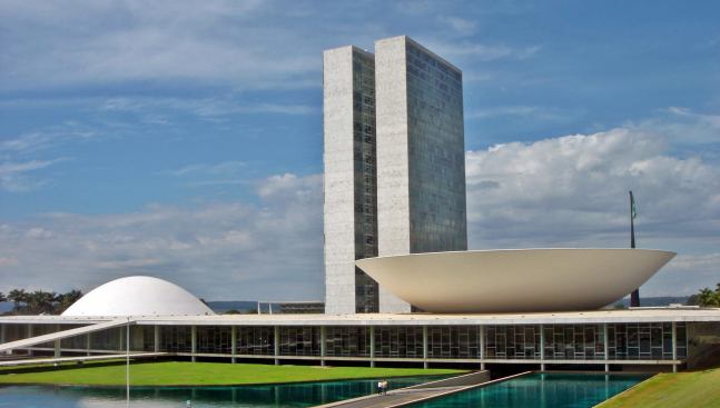 National Congress Building, Brasília, Brazil, 1960.