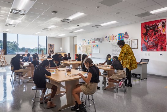 Art classroom