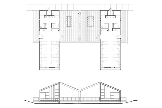 Floor plan and elevation