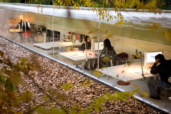 Office in the Woods, Madrid, Spain by SelgasCano