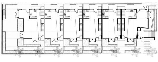 courtyard level