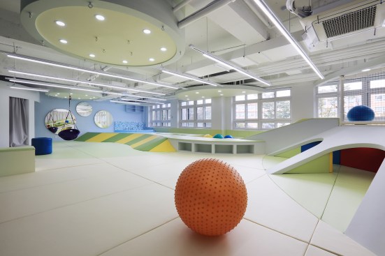 Sensory Playroom: Body Relaxation Area