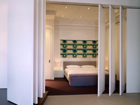 The master bedroom.