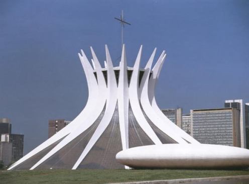 Cathedral of Brasília, Brasília, Brazil, 1960.