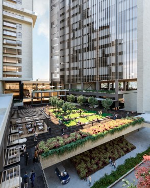 Las Rosas Square - Taller G / Tierra y Armonía