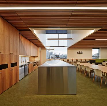Staff lounge.