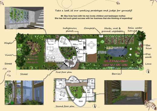 Innovation Prize - Bee House - plans and renderings