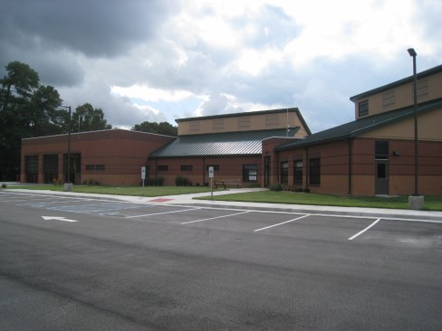 View from Hemlock Road and Main Entrance