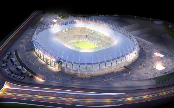 Estadio+Castel%c3%a3o+in+Fortaleza%2c+Brazil.