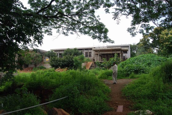 Site Images of the house during construction