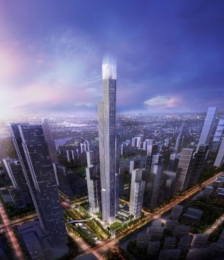 Nanjing Financial City Site 47

Internationaler Wettbewerb 2015 - 1. Preis (2016)

Auf einen 65.000 m² großen Grundstück im CBD des Hexi Districtes in Nanjing sollen oberirdisch 500.000 m² Mixed-Use errichtet werden. Neben 4 Hochhäusern mit einer Höhe zwischen 154 m und 197 m soll auf dem Grundstück auch ein Landmarktower mit einer Höhe von 415 m errichtet werden.  

Entwurf: Meinhard von Gerkan und Nikolaus Goetze mit Marc Ziemons 
Partner: Nikolaus Goetze
Assoziierter Partner: Marc Ziemons 
Projektleitung: Jan Blasko
Bauherr: Nanjing Financial City Construction Development Co., Ltd

BGF: 785.098 m²
BRI: 3.700.000 m³