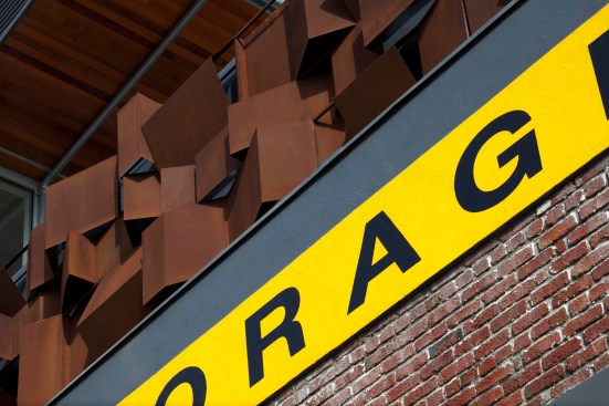 Detail of Steel Panels