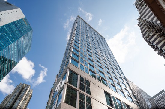 Standing as a glistening tower with shining glass structure