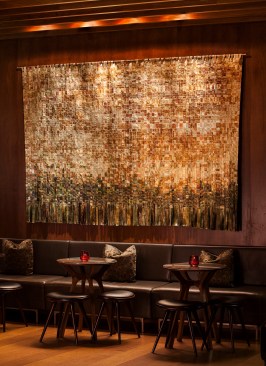 Custom Gilded Wall Hanging, Mark Lovelock Artist, Sydney