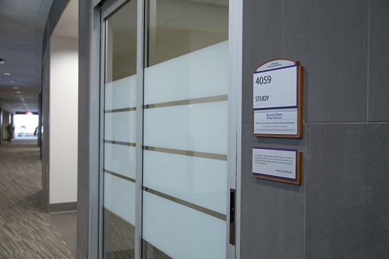 KSU College of Business wayfinding